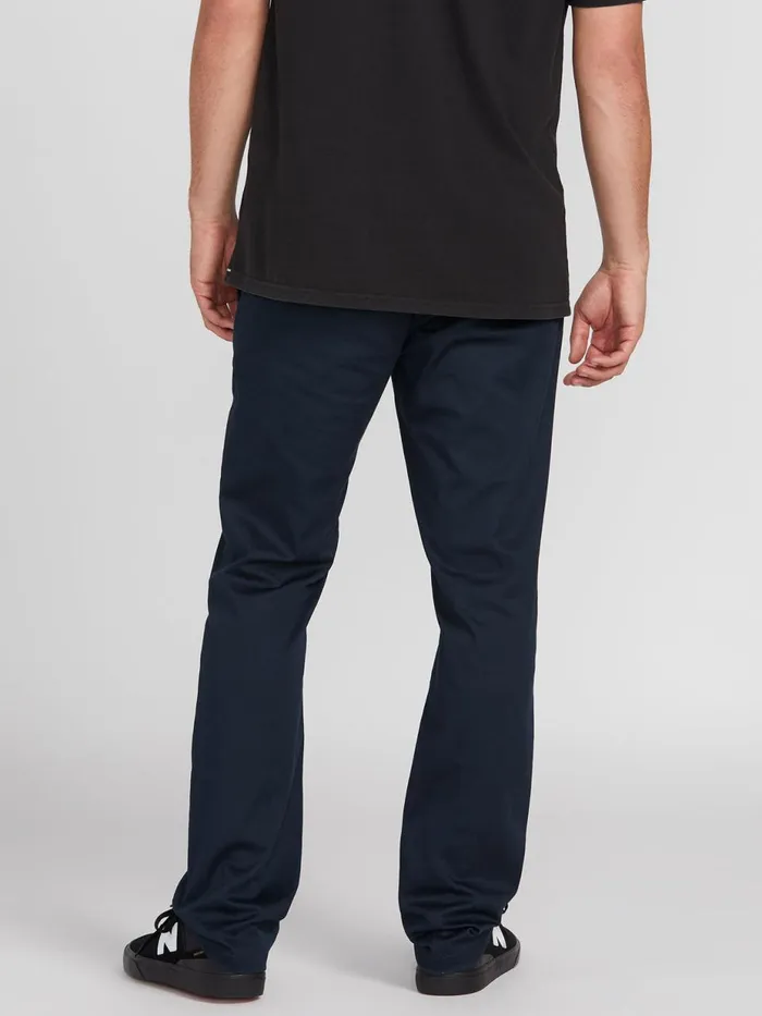 Mens Pants Volcom Frickin Modern Stretch Pants 8211 Dark Navy