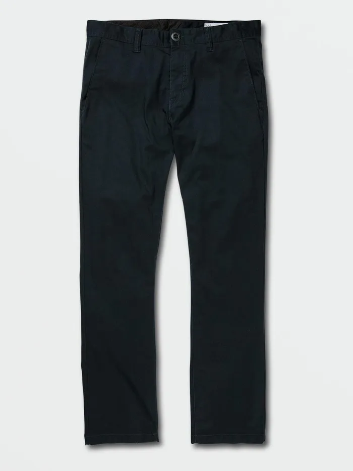 Mens Pants Volcom Frickin Modern Stretch Pants 8211 Dark Navy