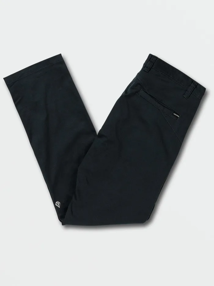 Mens Pants Volcom Frickin Modern Stretch Pants 8211 Dark Navy