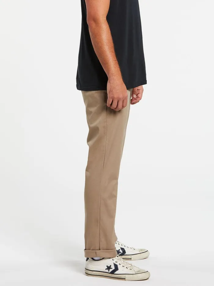 Mens Pants Volcom Frickin Modern Stretch Pants 8211 Khaki