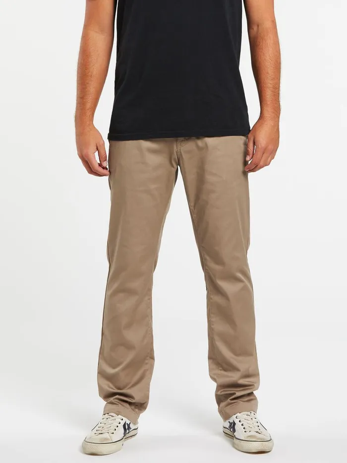 Mens Pants Volcom Frickin Modern Stretch Pants 8211 Khaki