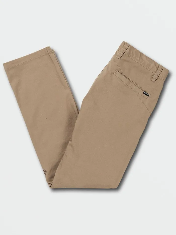 Mens Pants Volcom Frickin Modern Stretch Pants 8211 Khaki