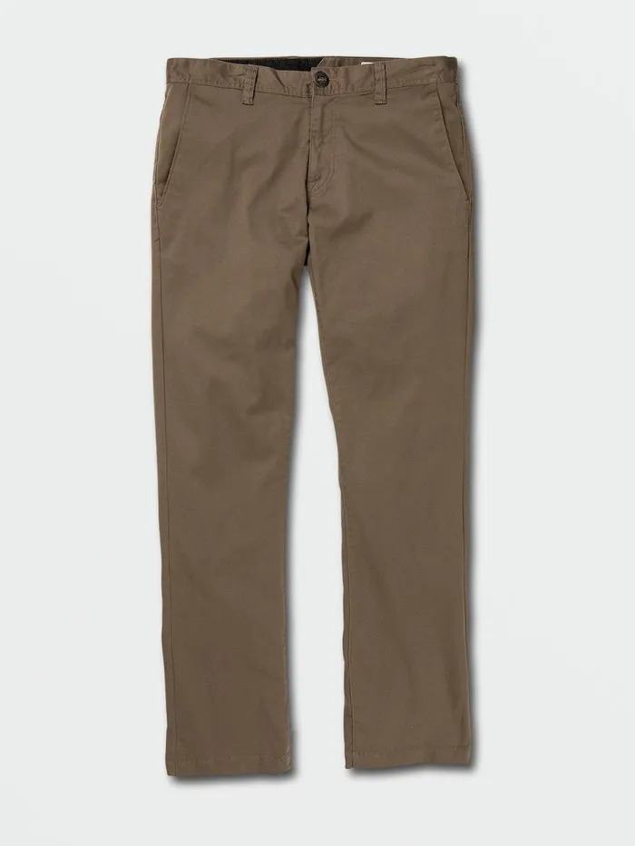 Mens Pants Volcom Frickin Modern Stretch Pants 8211 Mushroom