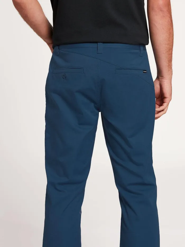 Mens Pants Volcom Frickin Modern Stretch Pants 8211 Smokey Blue