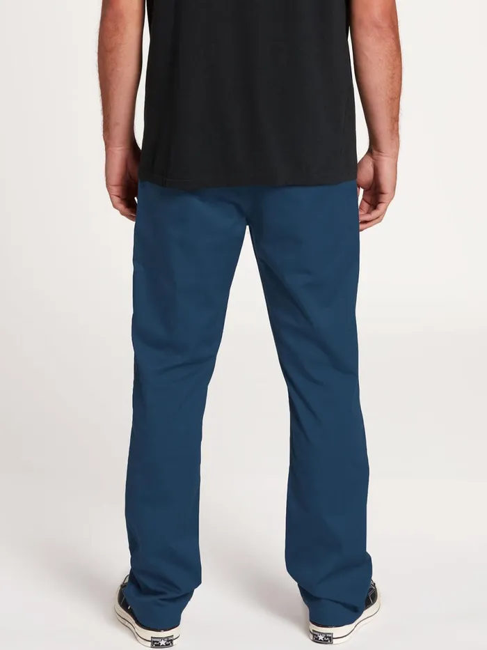 Mens Pants Volcom Frickin Modern Stretch Pants 8211 Smokey Blue