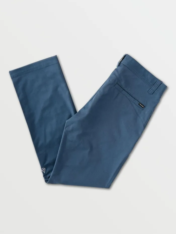 Mens Pants Volcom Frickin Modern Stretch Pants 8211 Smokey Blue