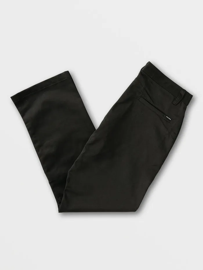 Mens Pants Volcom Frickin Skate Chino Pants 8211 Black