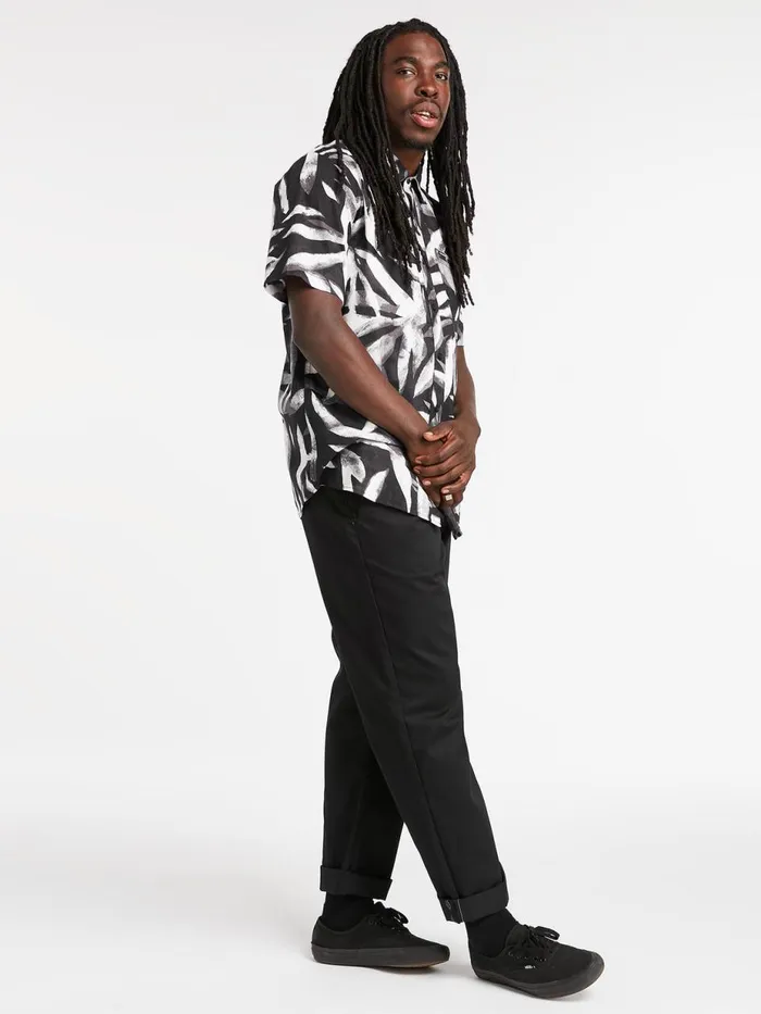 Mens Pants Volcom Frickin Skate Chino Pants 8211 Black
