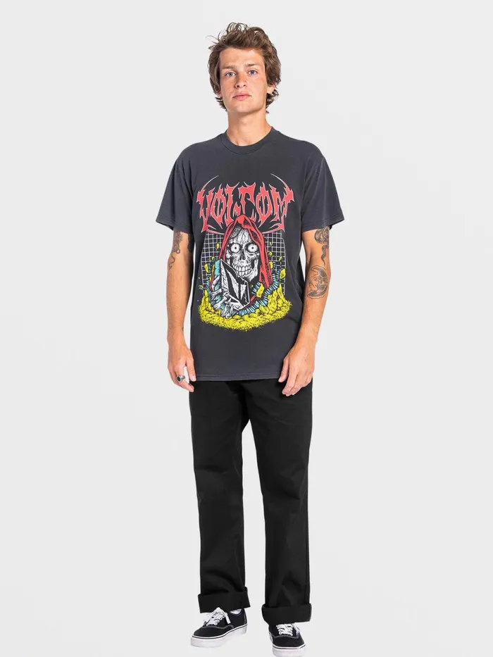 Mens Pants Volcom Frickin Skate Chino Pants 8211 Black