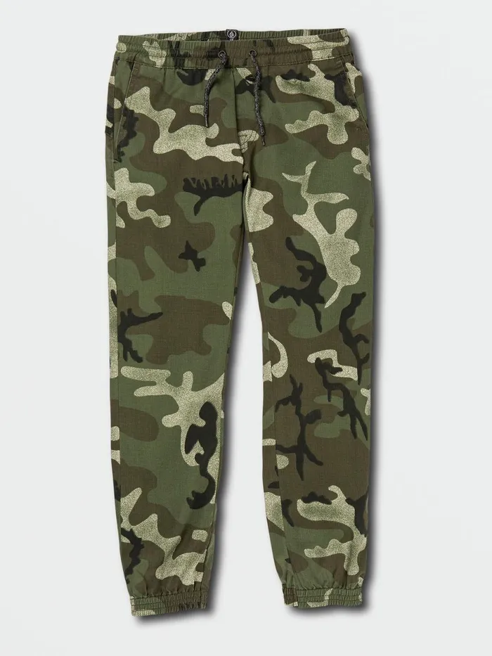 Mens Pants Volcom Frickin Slim Jogger Pants 8211 Army