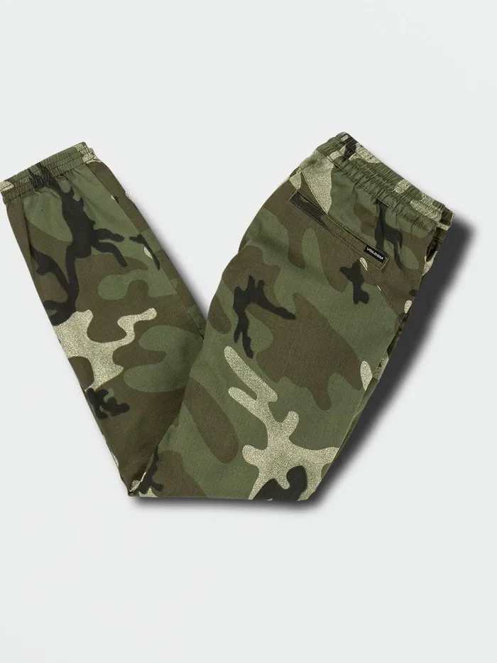 Mens Pants Volcom Frickin Slim Jogger Pants 8211 Army
