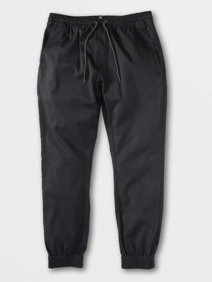 Mens Pants Volcom Frickin Slim Jogger Pants 8211 Charcoal