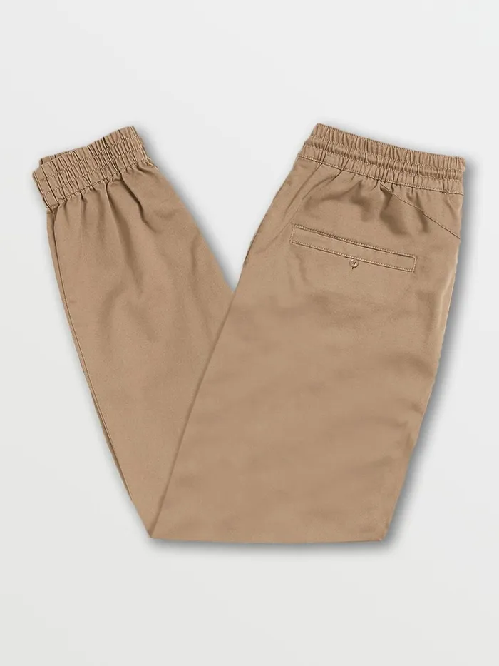 Mens Pants Volcom Frickin Slim Jogger Pants 8211 Khaki