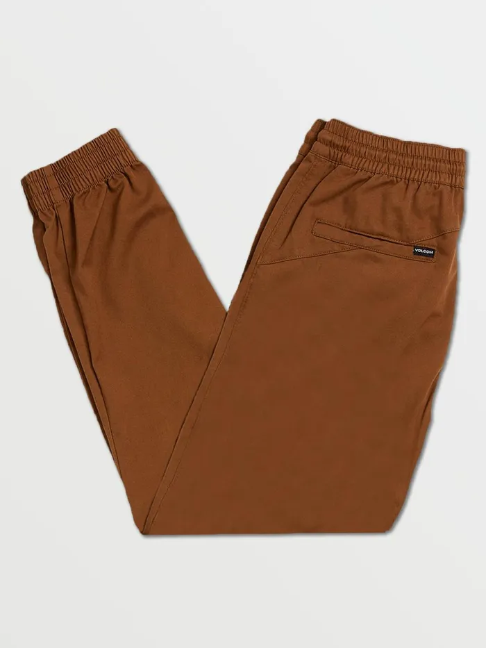 Mens Pants Volcom Frickin Slim Jogger Pants 8211 Mud
