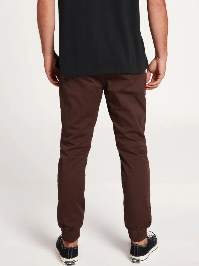 Mens Pants Volcom Frickin Slim Jogger Pants 8211 Plum