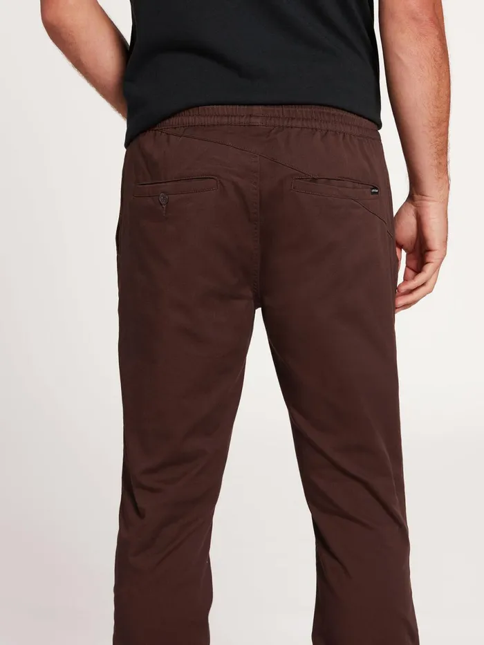 Mens Pants Volcom Frickin Slim Jogger Pants 8211 Plum