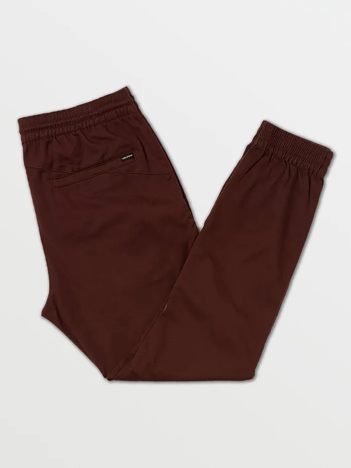 Mens Pants Volcom Frickin Slim Jogger Pants 8211 Plum