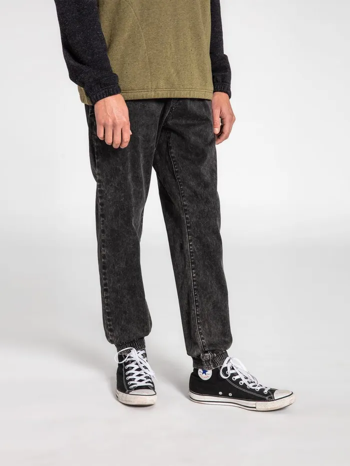 Mens Pants Volcom Frickin Slim Jogger Pants 8211 Stealth