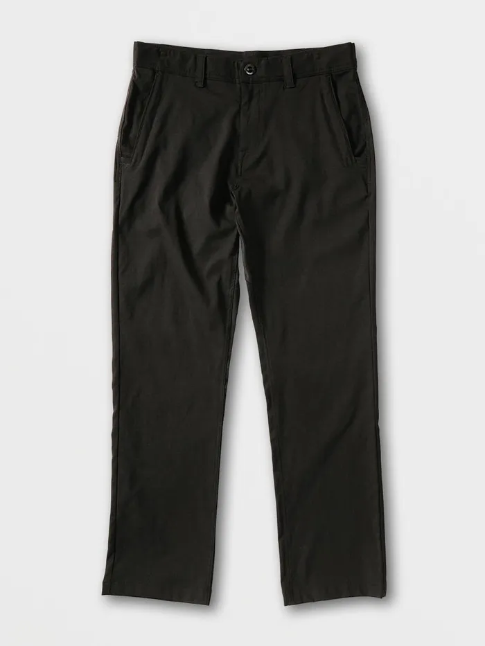 Mens Pants Volcom Frickin Tech Chino Pants 8211 Black