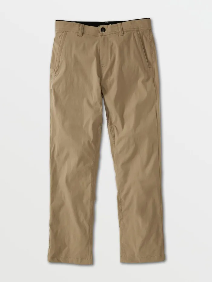 Mens Pants Volcom Frickin Tech Chino Pants 8211 Desert Taupe
