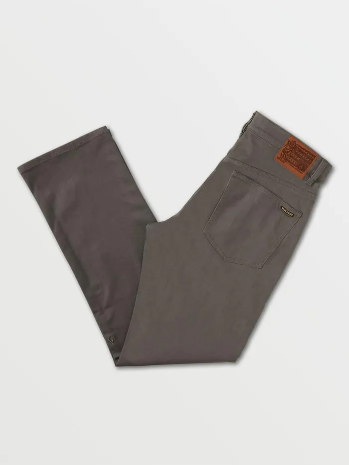 Mens Pants Volcom Solver 5 Pocket Slub Pants 8211 Castlerock