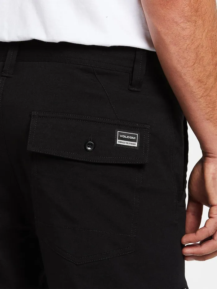 Mens Pants Volcom Stone Trail Master Pants 8211 Black