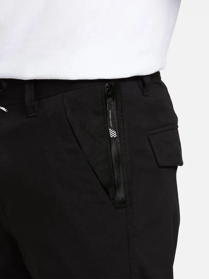 Mens Pants Volcom Stone Trail Master Pants 8211 Black