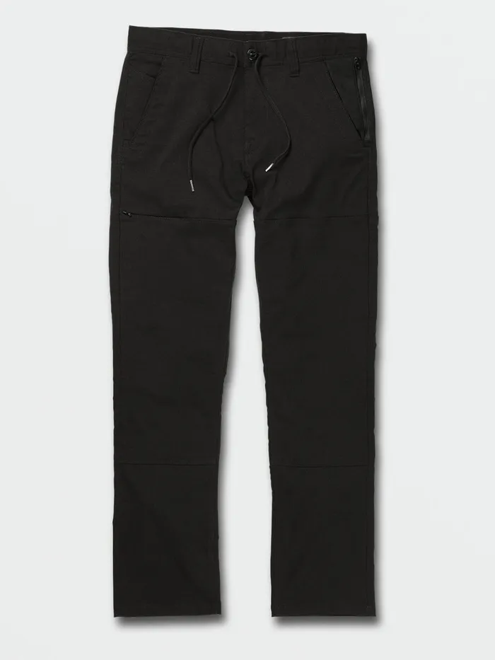 Mens Pants Volcom Stone Trail Master Pants 8211 Black