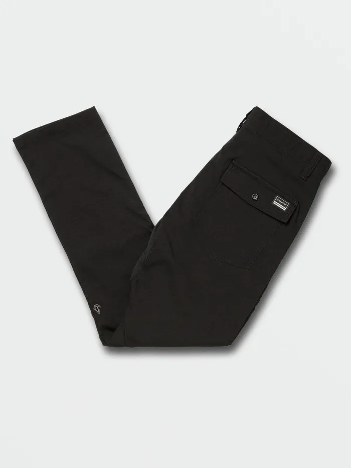 Mens Pants Volcom Stone Trail Master Pants 8211 Black