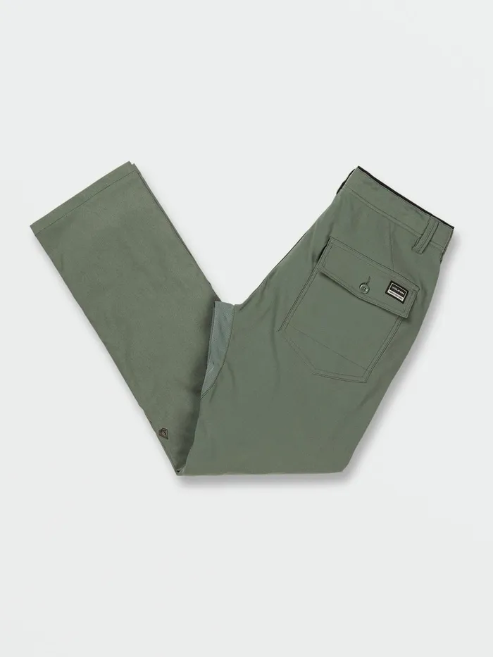 Mens Pants Volcom Stone Trail Master Pants 8211 Dark Forest