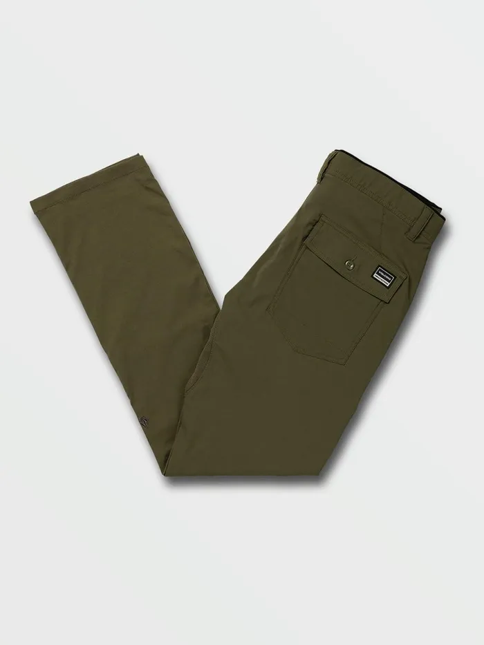 Mens Pants Volcom Stone Trail Master Pants 8211 Military