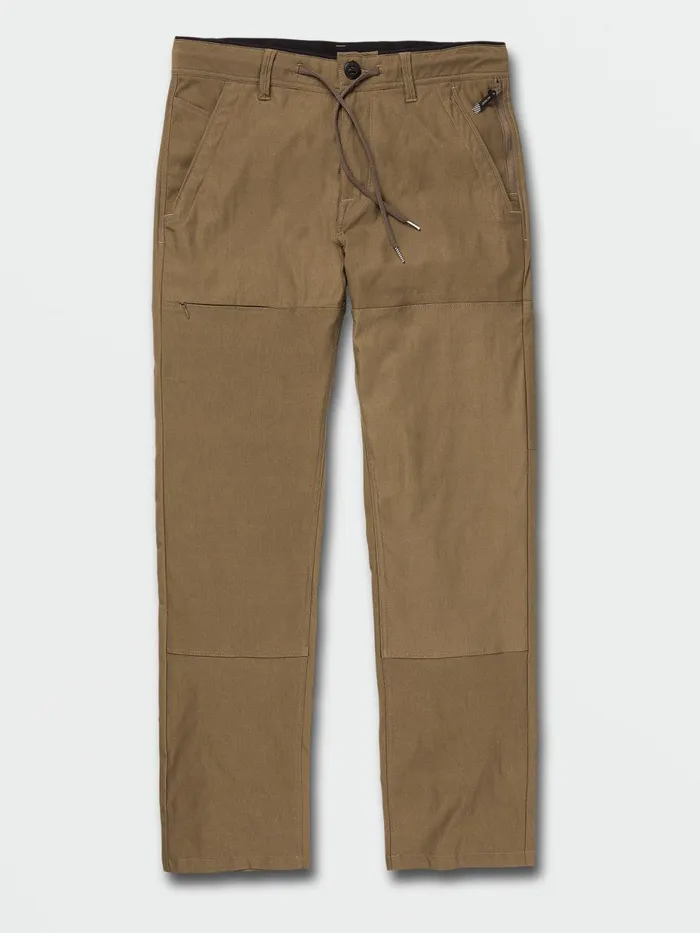 Mens Pants Volcom Stone Trail Master Pants 8211 Tarmac Brown