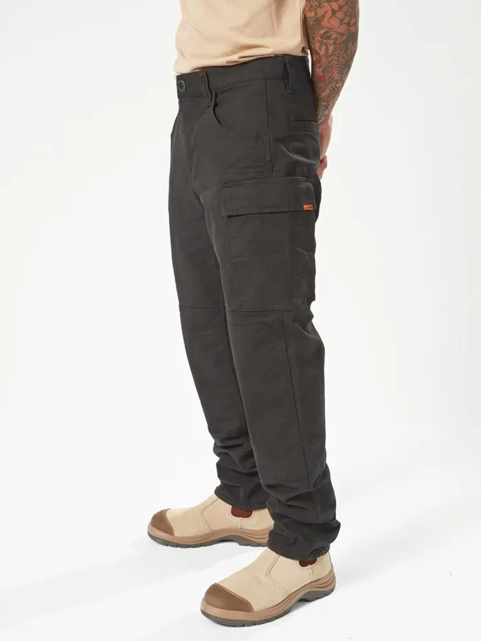 Mens Pants Volcom Volcom Workwear Caliper Pants 8211 Black