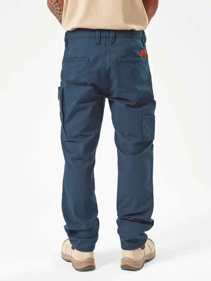 Mens Pants Volcom Volcom Workwear Caliper Pants 8211 Navy