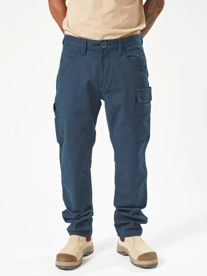 Mens Pants Volcom Volcom Workwear Caliper Pants 8211 Navy