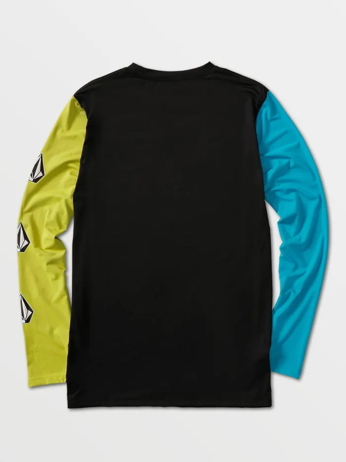 Mens Rashguards Volcom Confuse Long Sleeve 8211 Multi
