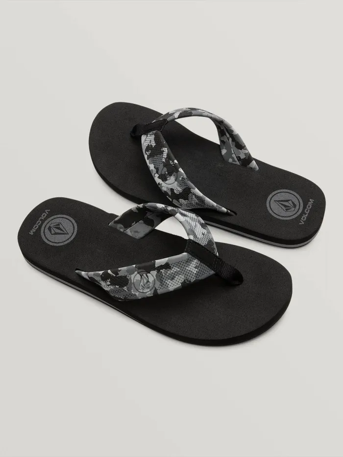 Mens Sandals Volcom Daycation Sandals 8211 Camouflage