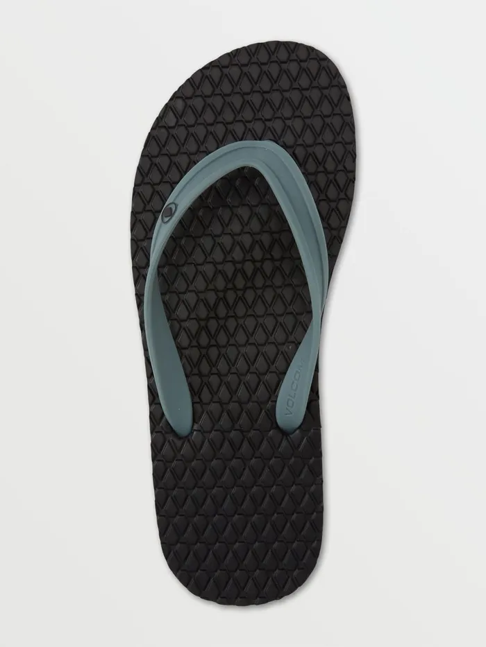 Mens Sandals Volcom Eco Concourse Sandals 8211 Blue Combo