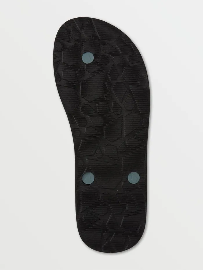 Mens Sandals Volcom Eco Concourse Sandals 8211 Blue Combo