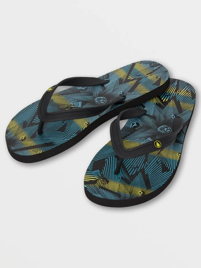 Mens Sandals Volcom Rocker 2 Sandals 8211 Lime