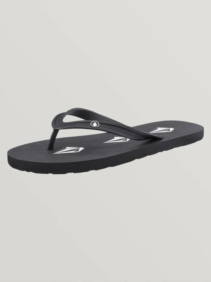 Mens Sandals Volcom Rocker 2 Sandals 8211 Stoney Black