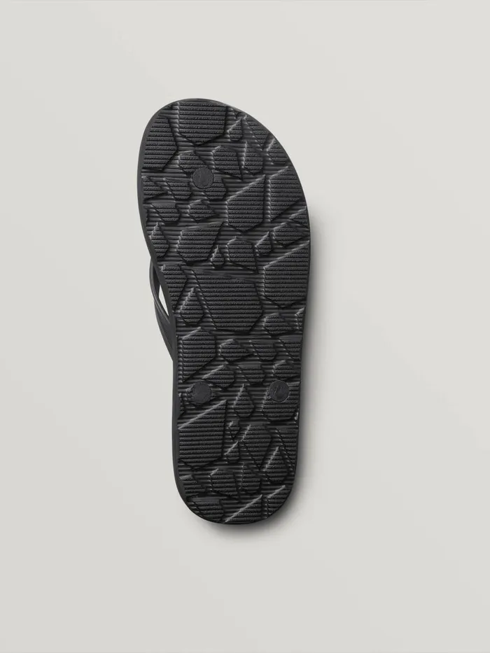 Mens Sandals Volcom Rocker 2 Sandals 8211 Stoney Black