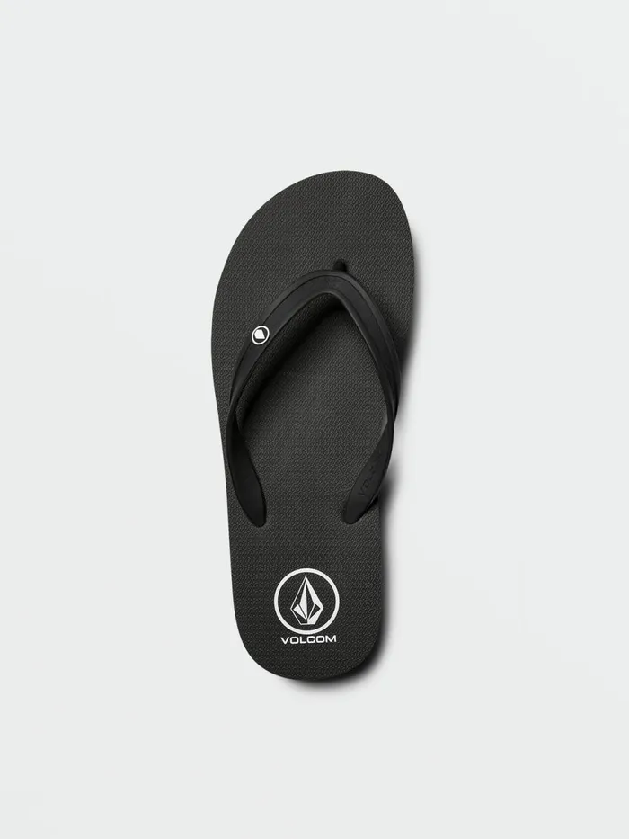 Mens Sandals Volcom Rocker 2 Solid Sandals 8211 Black