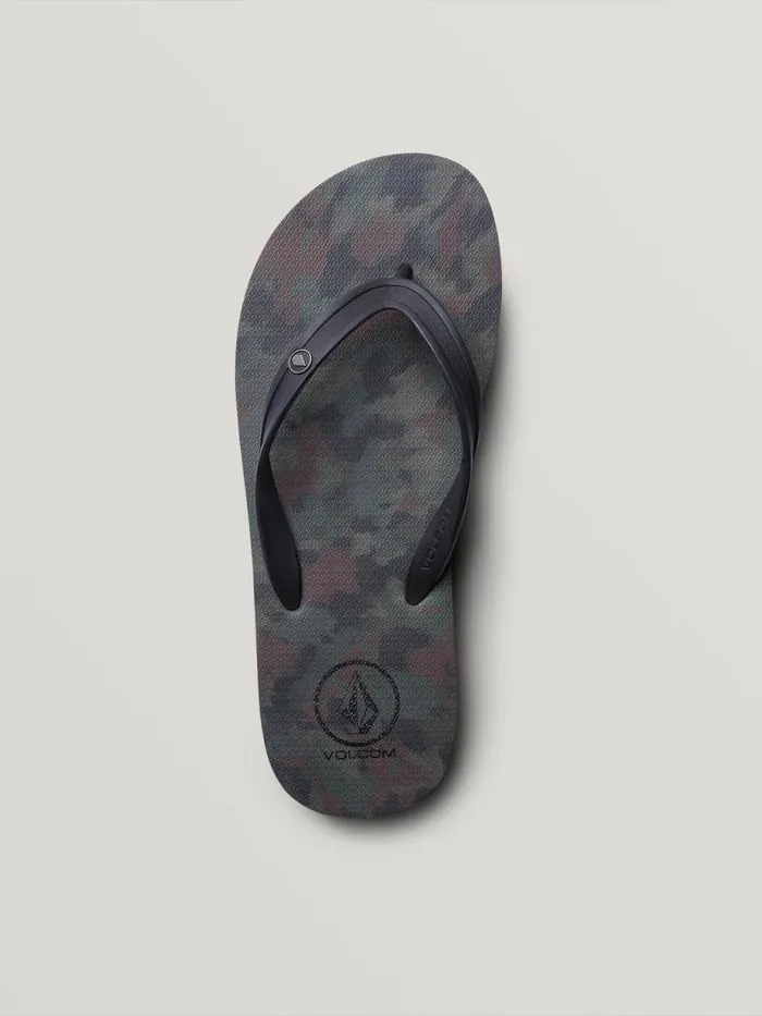 Mens Sandals Volcom Rocker 2 Solid Sandals 8211 Dark Camo