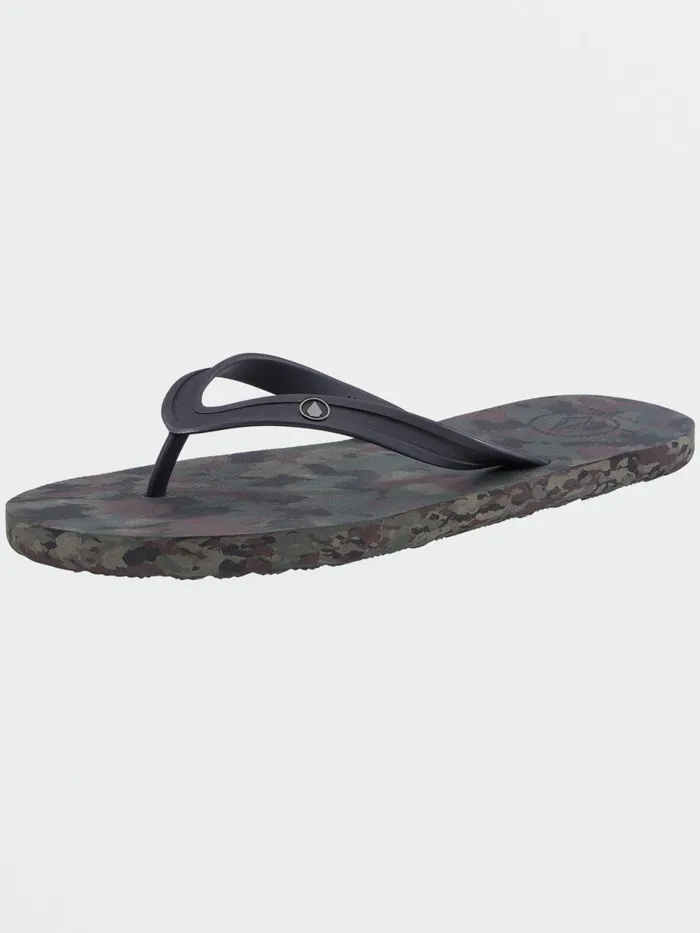 Mens Sandals Volcom Rocker 2 Solid Sandals 8211 Dark Camo
