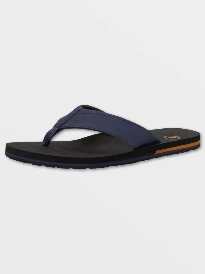 Mens Sandals Volcom Victor Sandals 8211 Atlantic