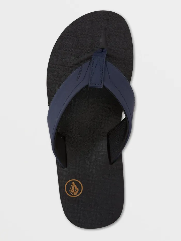 Mens Sandals Volcom Victor Sandals 8211 Atlantic