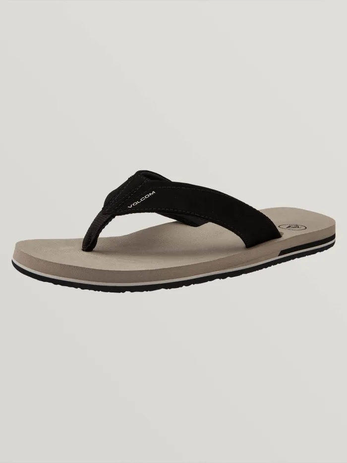 Mens Sandals Volcom Victor Sandals 8211 Khaki