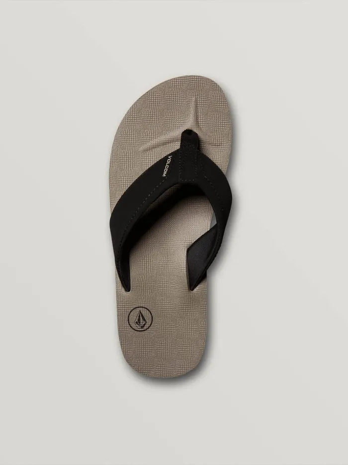 Mens Sandals Volcom Victor Sandals 8211 Khaki