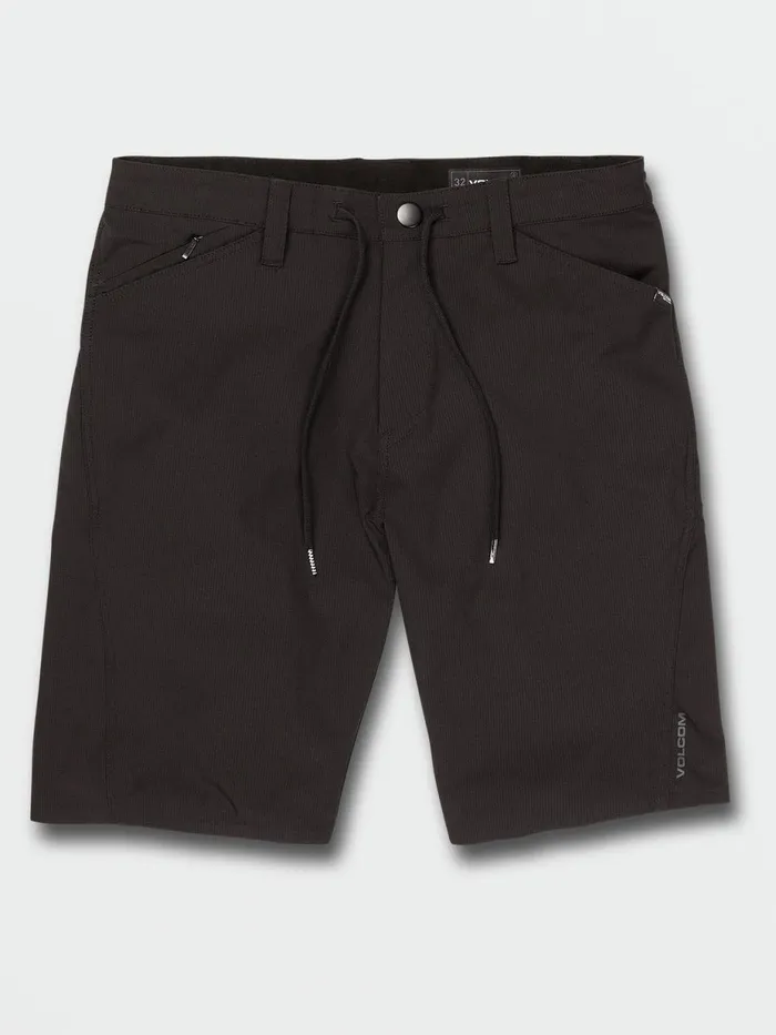 Mens Shorts Volcom 91 Trails Hybrid Shorts 8211 Black